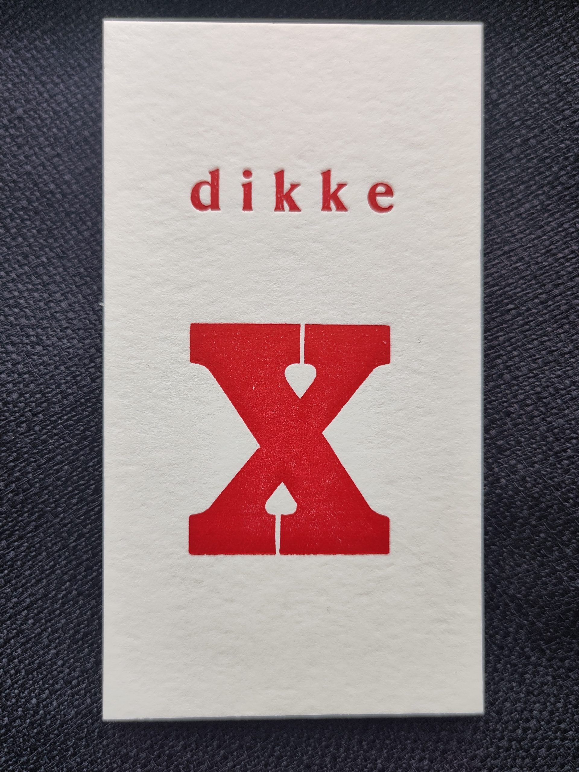 dikke x schreef plain